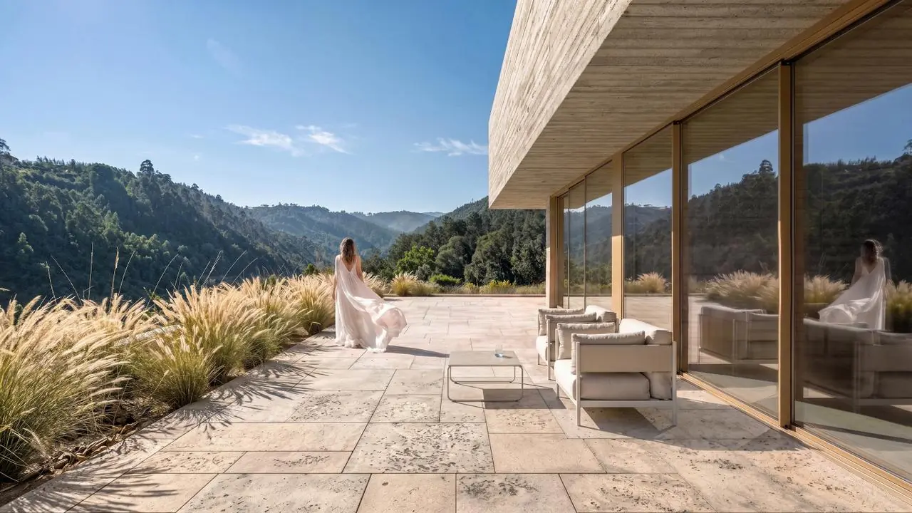 Casa d'Areja — terraço e vista sobre o Douro